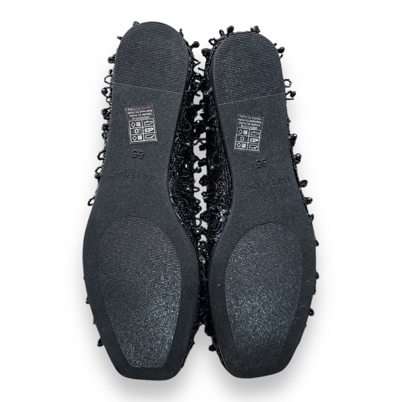 Free People Weekends Out Embellished Flats size 8.5 NIB - Picture 5 of 8